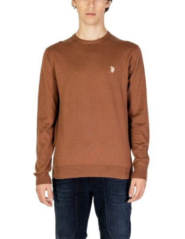 Pull homme U.S. Polo Assn. camel
