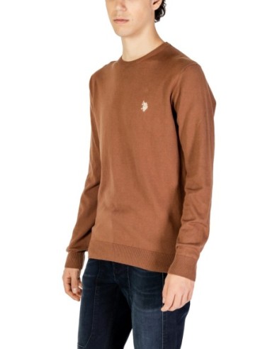 Pull homme U.S. Polo Assn. camel