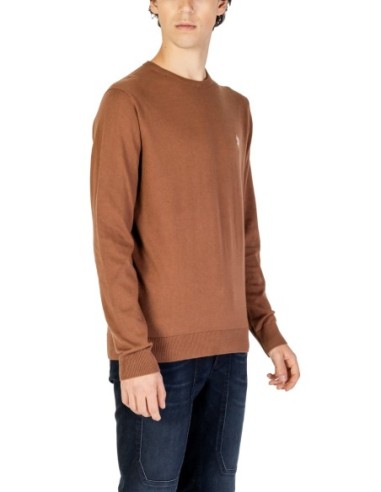 Pull homme U.S. Polo Assn. camel