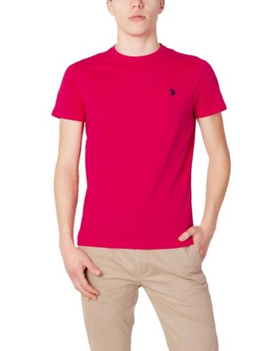 T-shirt homme U.S. Polo Assn. fuchsia