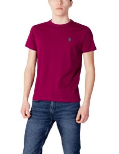T-shirt homme U.S. Polo Assn. bordeaux