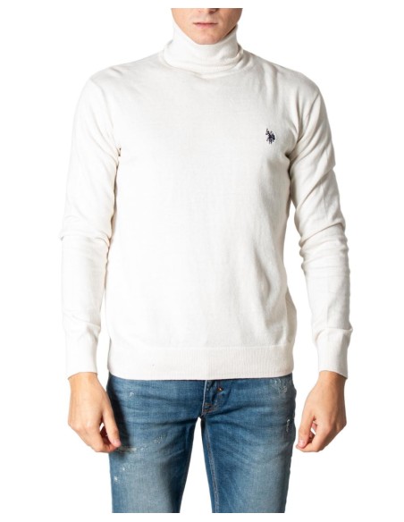 Pull homme U.S. Polo Assn. blanc