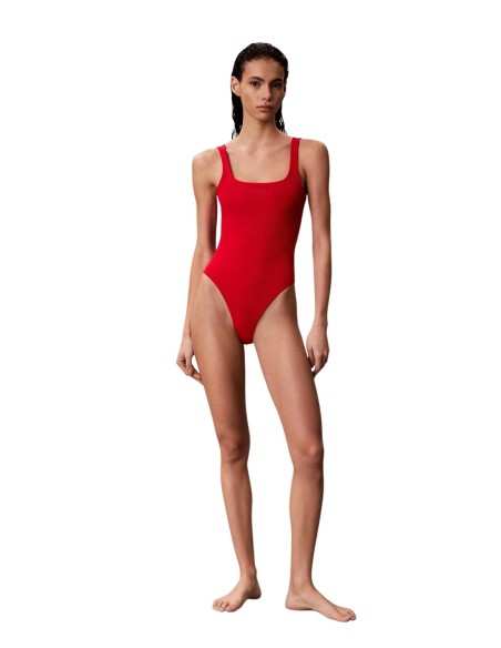 Maillot de Bain Femme Rouge Calvin Klein Jeans – One Piece