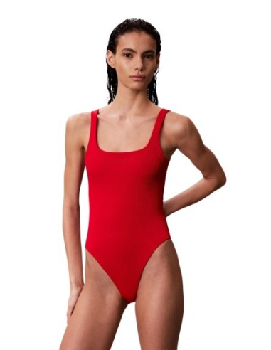 Maillot de Bain Femme Rouge Calvin Klein Jeans – One Piece