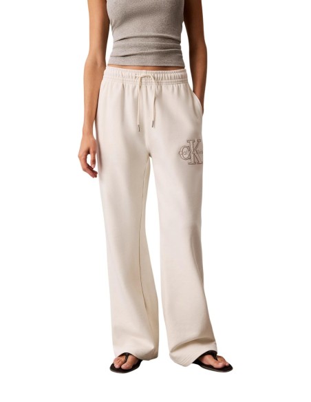 Pantalon Femme Blanc Calvin Klein Jeans – Casual Chic