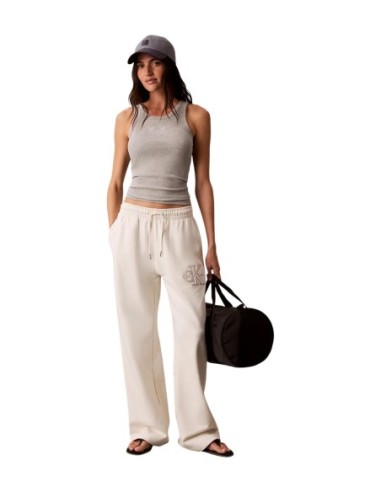 Pantalon Femme Blanc Calvin Klein Jeans – Casual Chic
