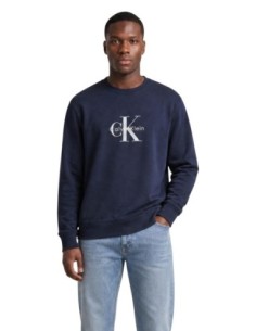 Sweat Homme Bleu Calvin Klein Jeans – Style Graphique