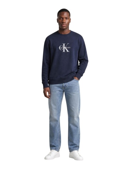 Sweat Homme Bleu Calvin Klein Jeans – Style Graphique