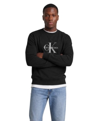 Sweat Homme Noir Calvin Klein Jeans – Style Graphique