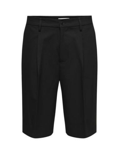 Bermuda Homme Noir Only & Sons – Style Tailored