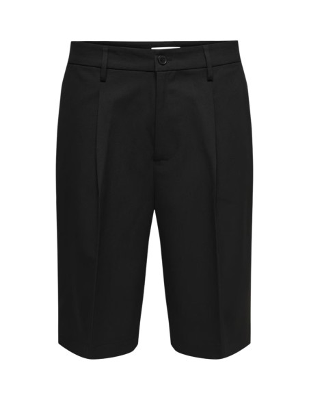 Bermuda Homme Noir Only & Sons – Style Tailored