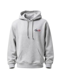 Sweat Homme Gris Tommy Hilfiger Jeans – Capuche