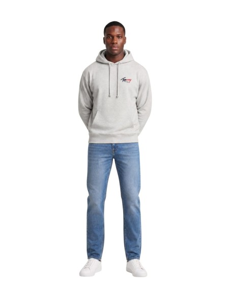 Sweat Homme Gris Tommy Hilfiger Jeans – Capuche