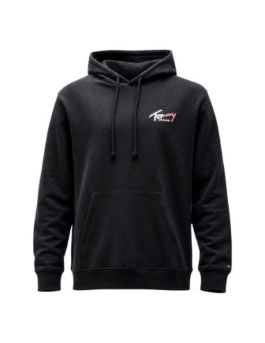 Sweat Homme Noir Tommy Hilfiger Jeans – Capuche