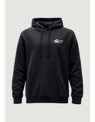 Sweat Homme Noir Tommy Hilfiger Jeans – Capuche