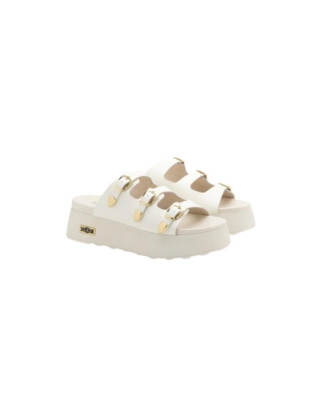 Sandales Femme Blanches Cult Janis – Cuir Premium