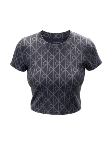 T-Shirt Femme Gris Calvin Klein Jeans – Confort & Style