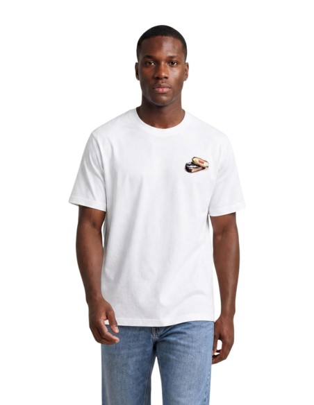 Levi’s T-Shirt Homme Blanc Relaxed Fit – Style Graphique