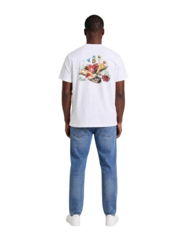 Levi’s T-Shirt Homme Blanc Relaxed Fit – Style Graphique