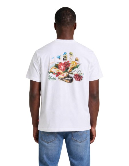 Levi’s T-Shirt Homme Blanc Relaxed Fit – Style Graphique