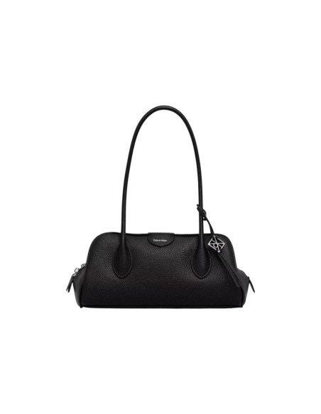 Sac épaule noir élégant avec rangements intérieurs | Calvin Klein