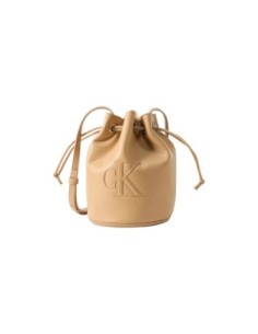 Sac seau beige femme Calvin Klein