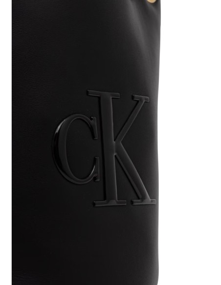 Sac seau noir femme Calvin Klein