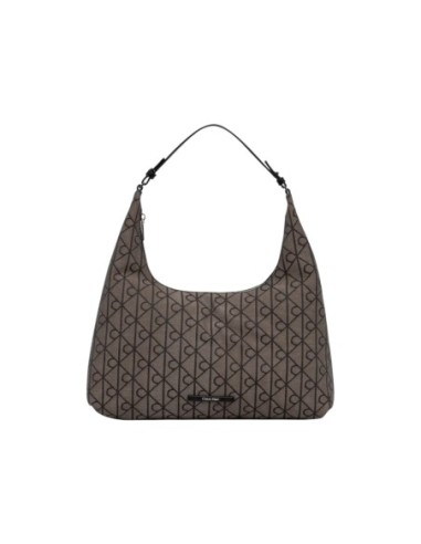 Sac épaule jacquard noir femme Calvin Klein