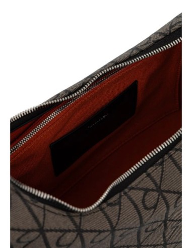 Sac épaule jacquard noir femme Calvin Klein