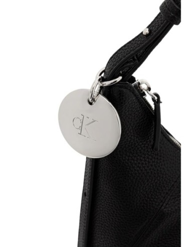Sac épaule noir effet cuir | Calvin Klein