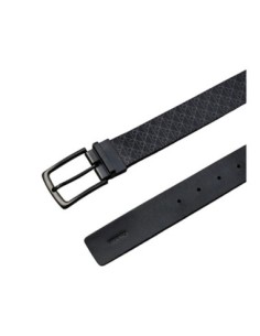 Ceinture noire tissu homme Calvin Klein