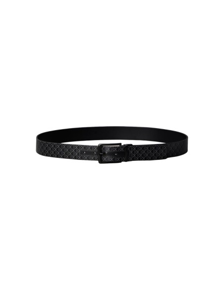 Ceinture noire tissu homme Calvin Klein