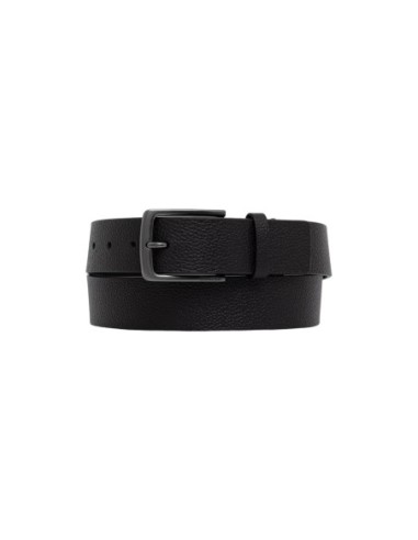 Ceinture noire cuir homme Calvin Klein