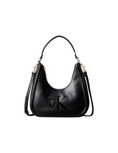 Petit sac crescent noir au style contemporain | Calvin Klein
