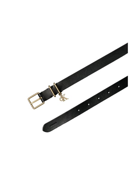 Ceinture noire cuir femme Calvin Klein
