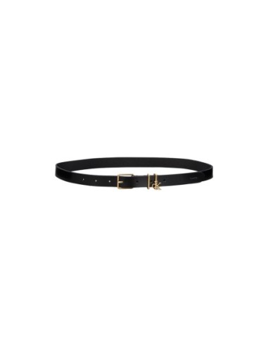 Ceinture noire cuir femme Calvin Klein