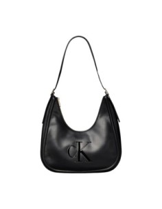 Sac crescent noir femme Calvin Klein