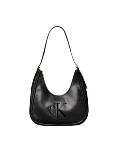 Sac noir crescent à silhouette arrondie | Calvin Klein