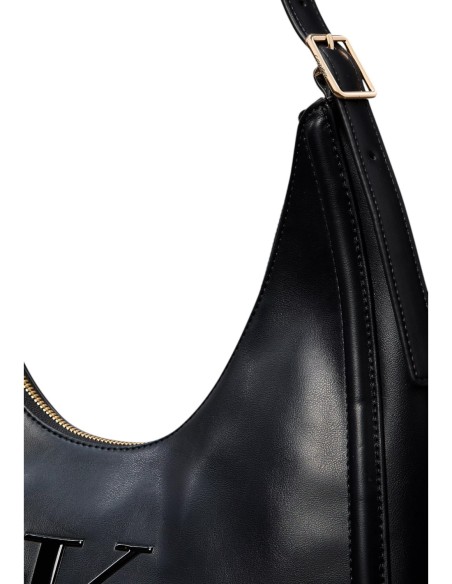 Sac crescent noir femme Calvin Klein