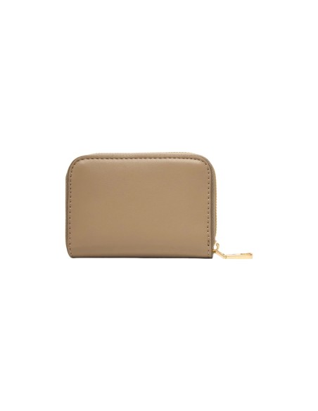 Portefeuille beige synthétique Calvin Klein femme