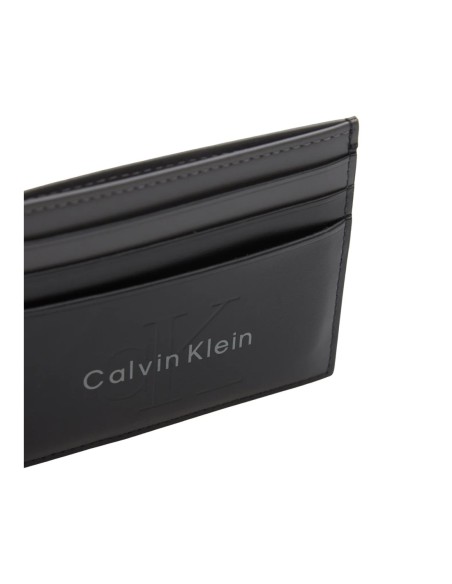 Portefeuille noir cuir Calvin Klein homme