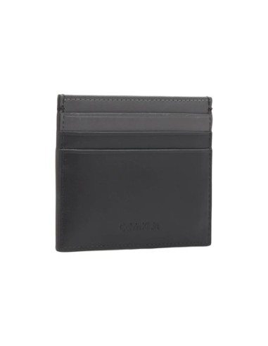 Portefeuille noir cuir Calvin Klein homme