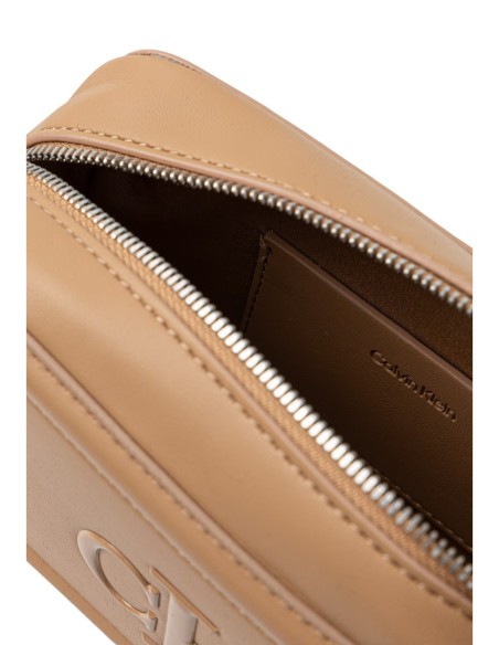 Sac camera beige femme Calvin Klein