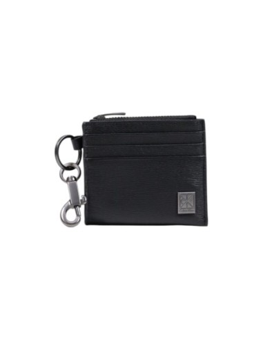 Portefeuille noir cuir clip Calvin Klein homme