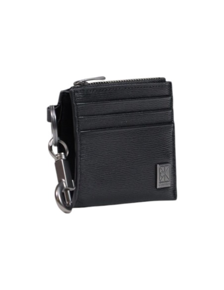 Portefeuille noir cuir clip Calvin Klein homme