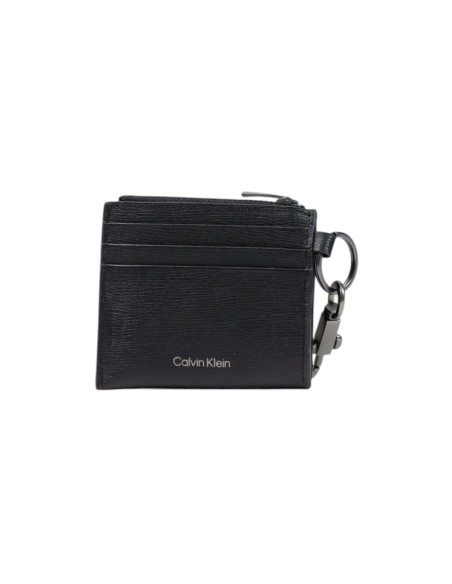Portefeuille noir cuir clip Calvin Klein homme