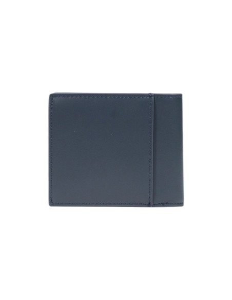Portefeuille bleu cuir Calvin Klein homme