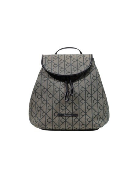 Sac à dos jacquard noir femme Calvin Klein