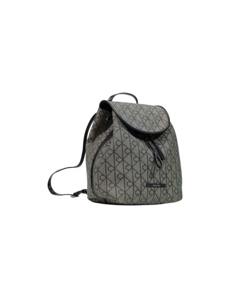 Sac à dos jacquard noir femme Calvin Klein