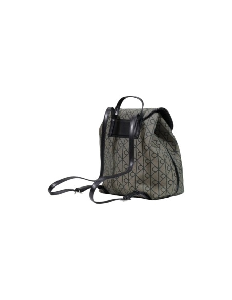 Sac à dos jacquard noir femme Calvin Klein